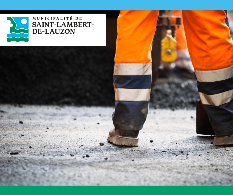 TRAVAUX DE VOIRIE À PARTIR DU 12 AOÛT PROCHAIN TRAVAUX DE VOIRIE À PARTIR DU 12 AOÛT PROCHAIN