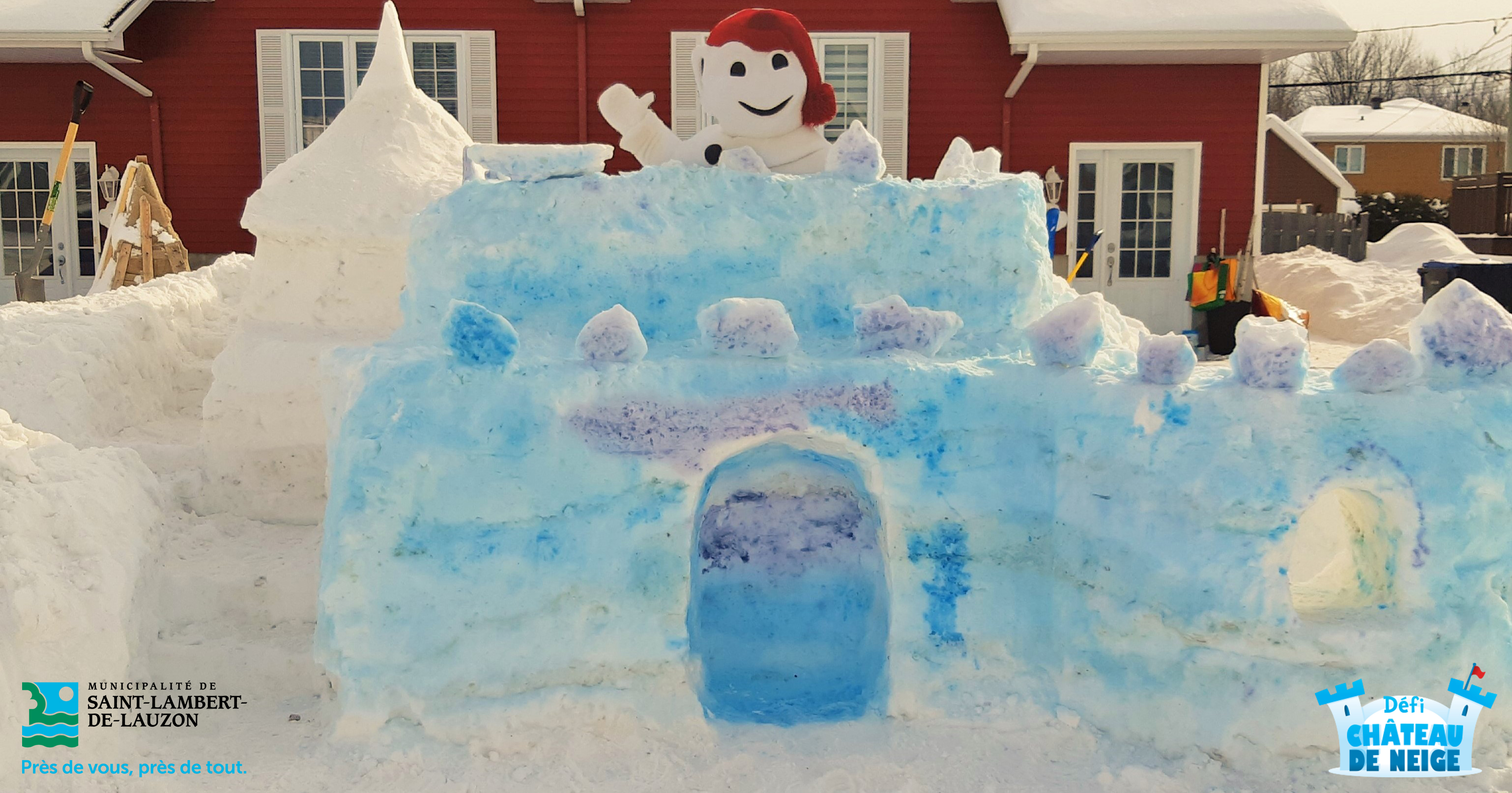 Défi château de neige : les familles de Saint-Lambert invitées à y participer