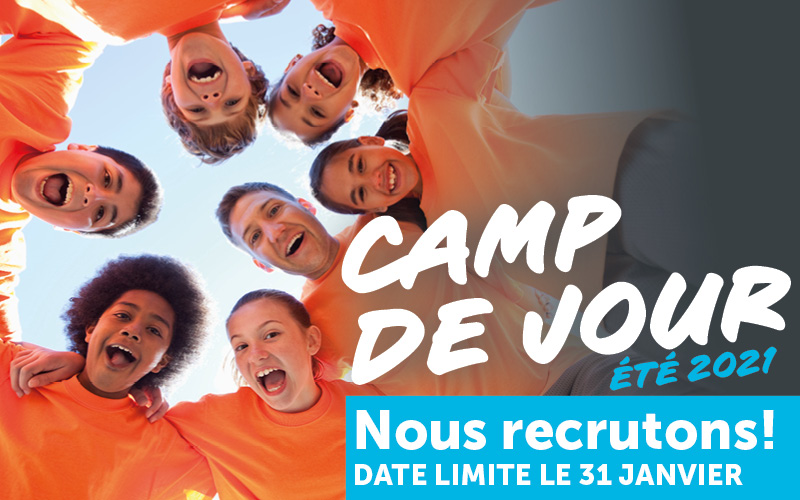 Camp de jour : la Municipalité recrute pour l’été 2021