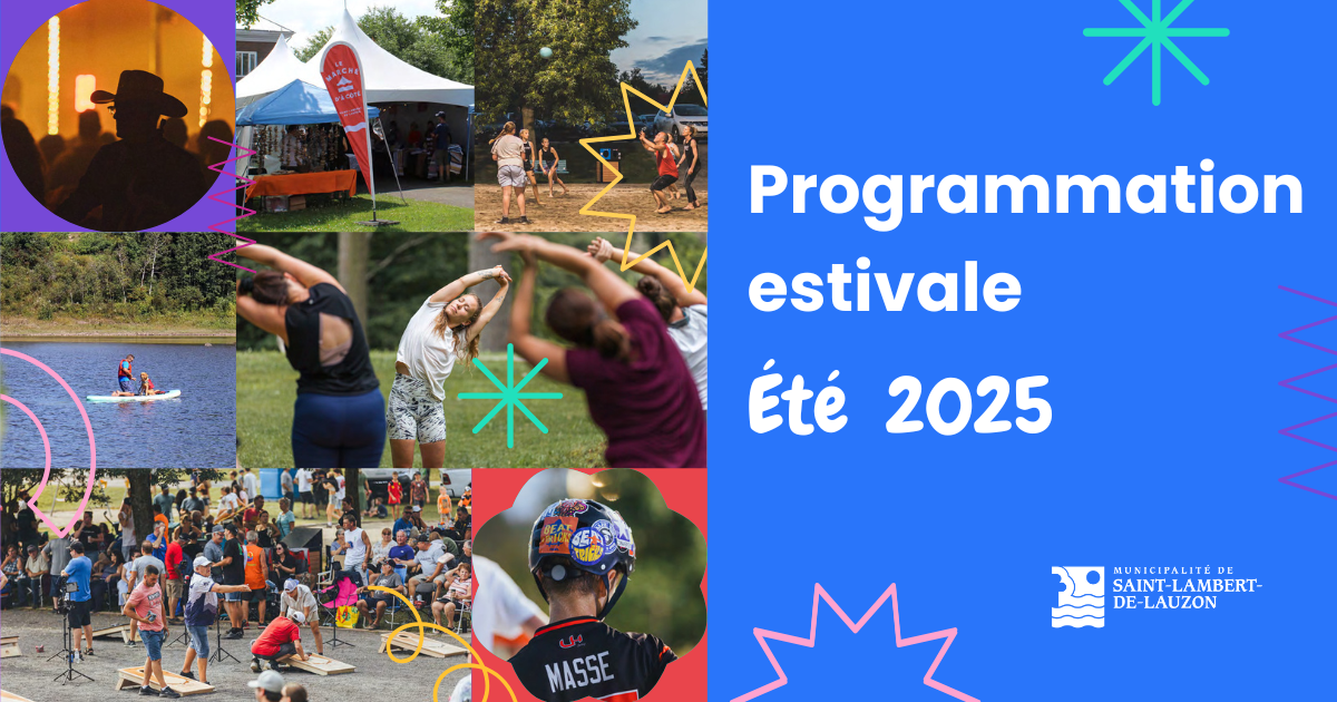 Découvrez la 3e édition de la programmation estivale