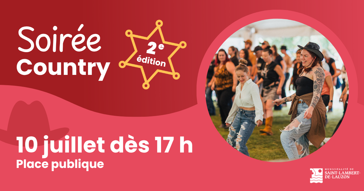 La Place publique se met au rythme du country!
