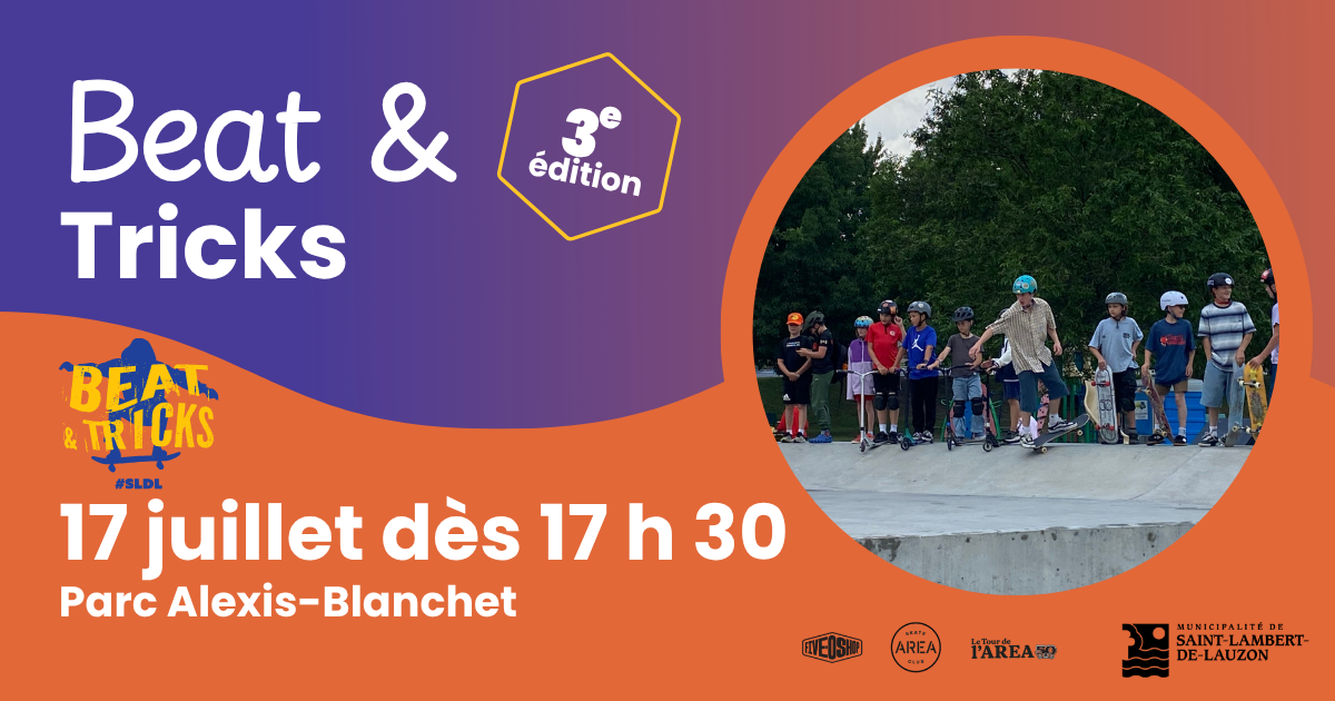 Beat & Tricks est de retour pour une 3e édition!
