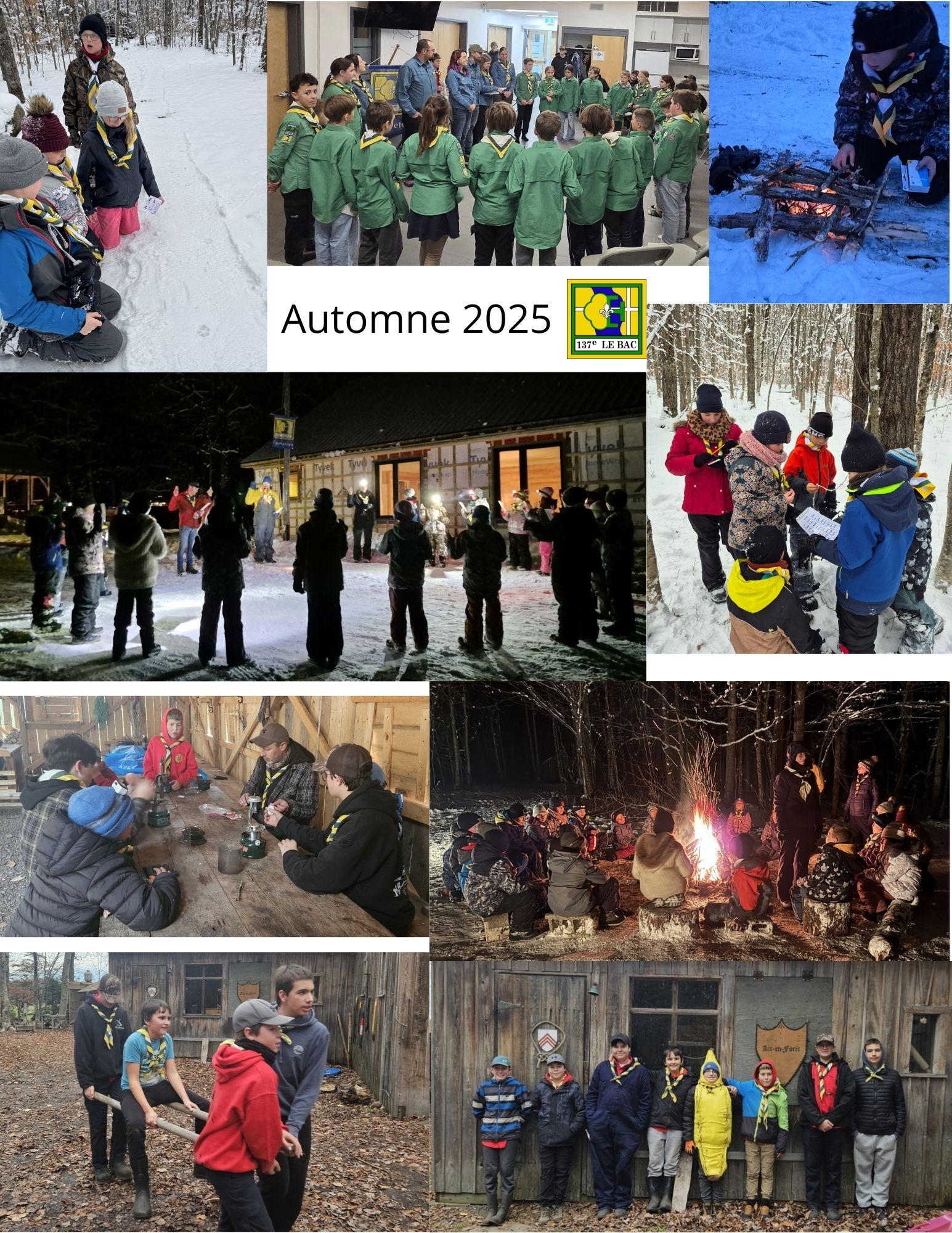 Des nouvelles du 137e Groupe Scout - novembre 2025