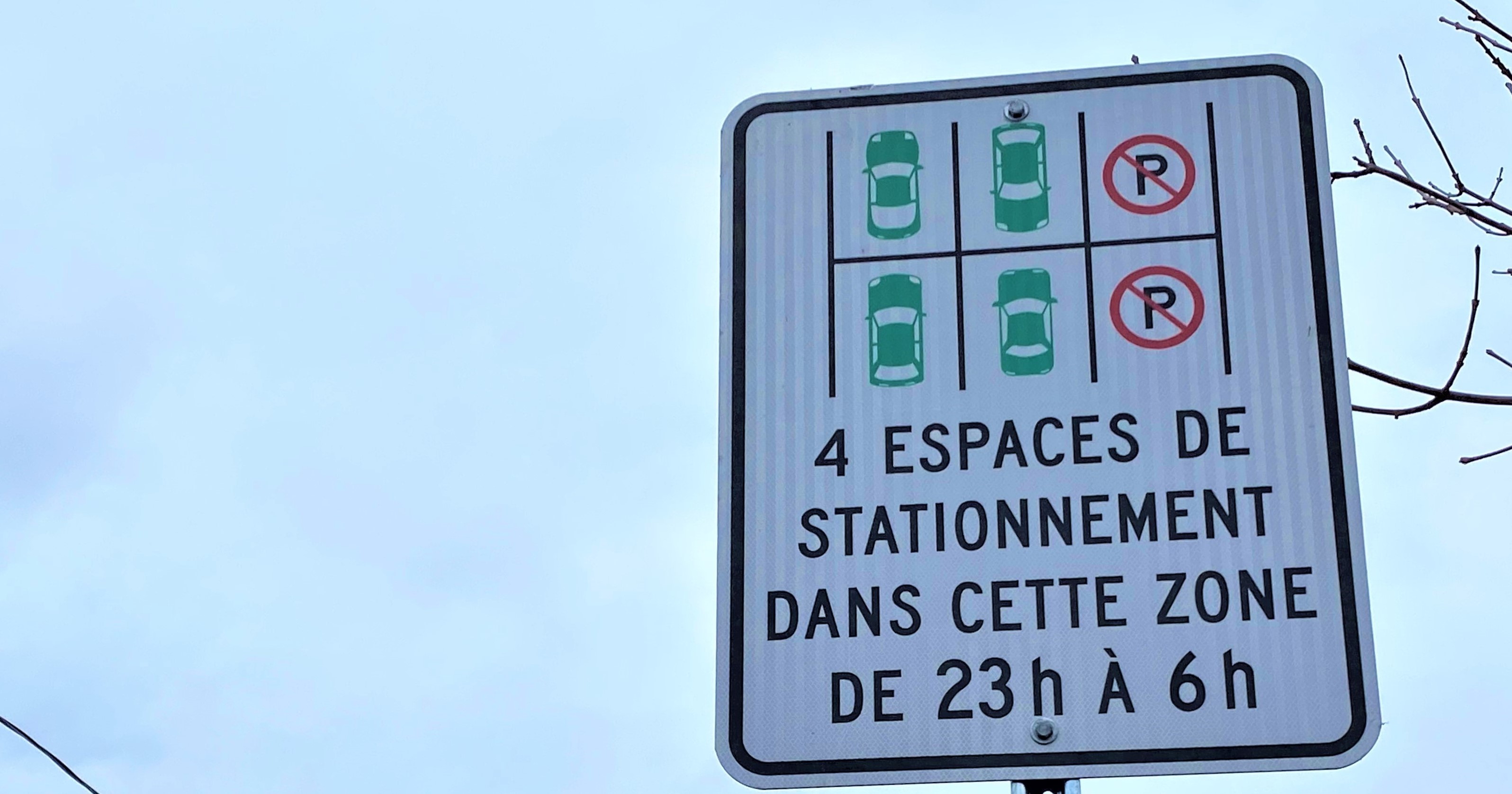 Stationnement de nuit : 12 places identifiées dans la municipalité