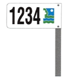 Installation de numéros civiques