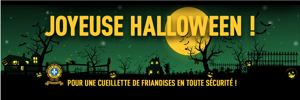 Mesure de sécurité pour l'Halloween