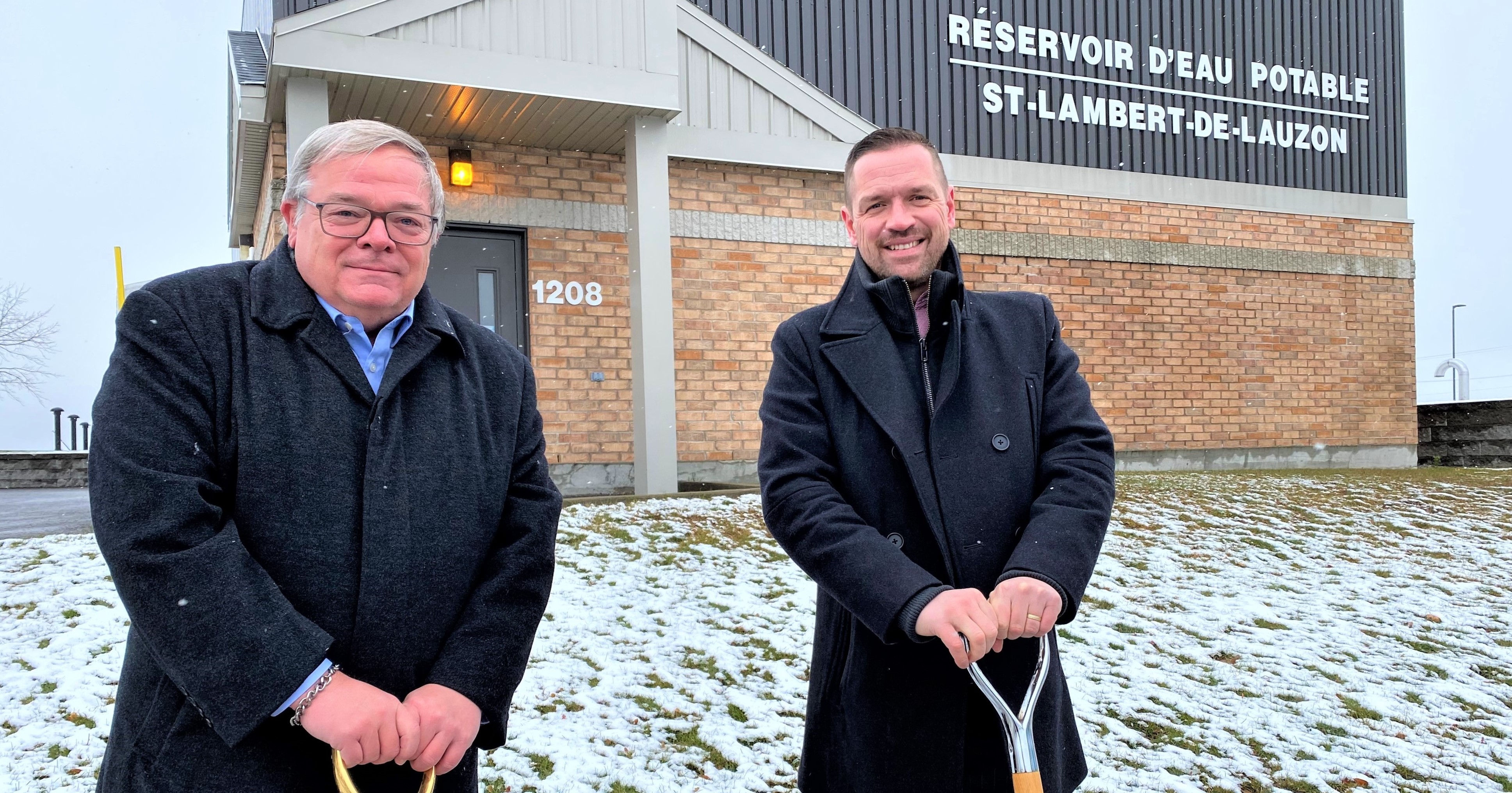 Le gouvernement du Québec accorde plus de 4,8 M$ pour des infrastructures d’eau à Saint-Lambert-de-Lauzon
